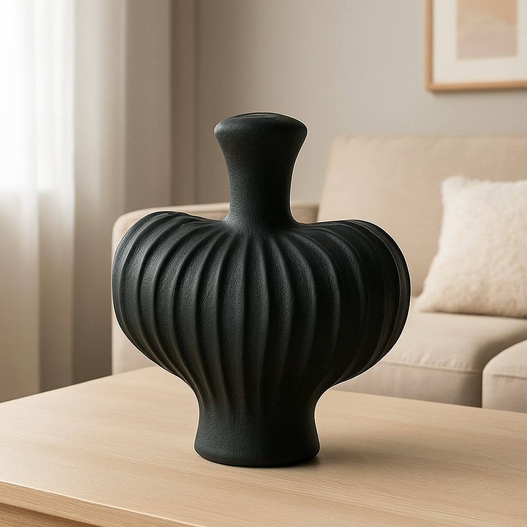 Mini Artificial Flower Vase – Simple Table Bouquet Décor