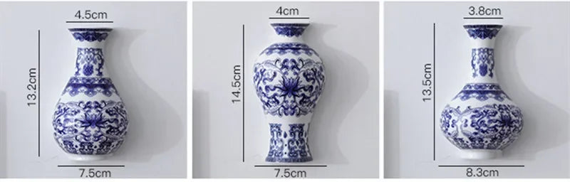 Antique Blue & White Porcelain Vase – Classic Ceramic Decor