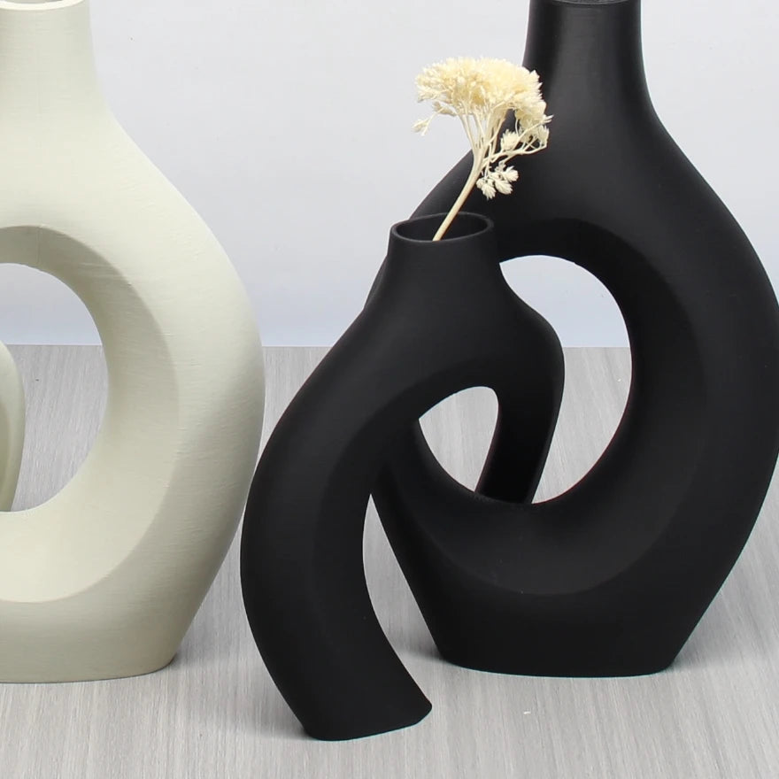Bohemian Art Vase Set – Handcrafted Home & Office Decor