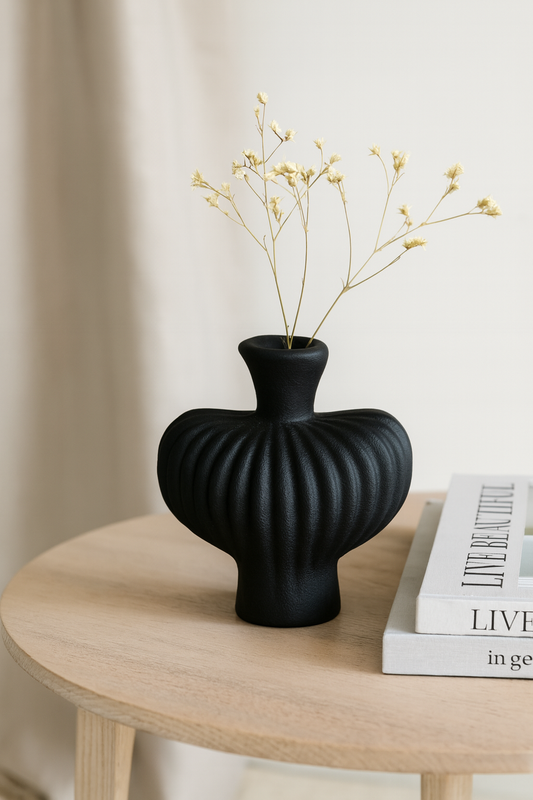 Mini Artificial Flower Vase – Simple Table Bouquet Décor